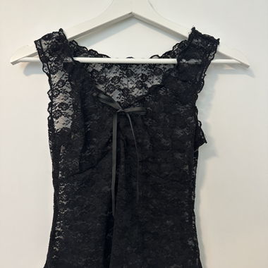 Black Lace Top