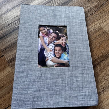 Fotoalbum mit Stoffeinband