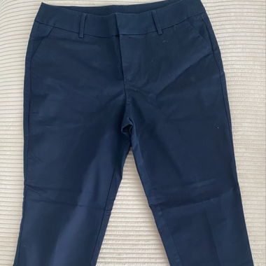 Anzugshose in navy blau
