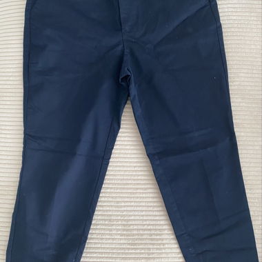 Anzugshose in navy blau