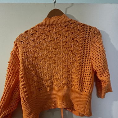 crochet knit vest