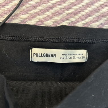 Schwarze Pull&Bear top