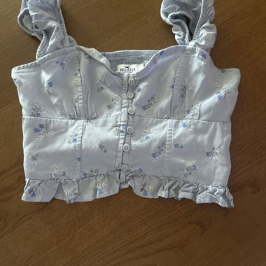 Hollister Top blau