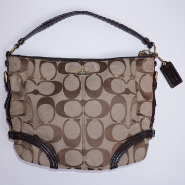 Coach Monogram Shoulder Bag