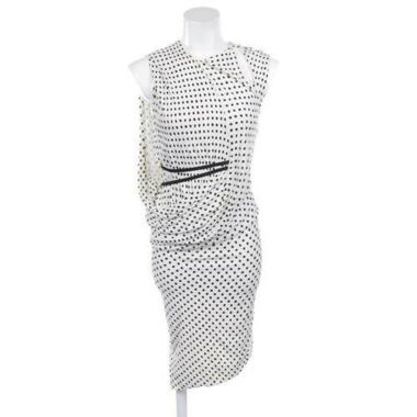 BALENCIAGA Kleid aus 100% Viskose