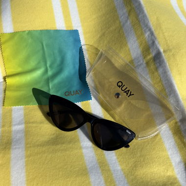 QUAY Sunglasses with Case