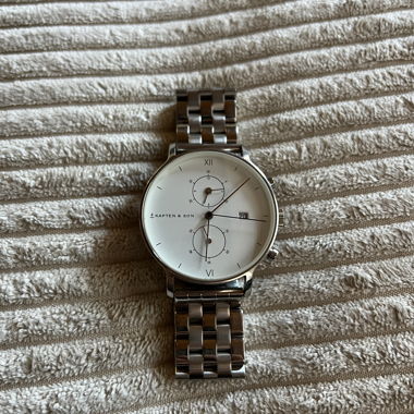 Orologio Kapten & Son Chrono argento