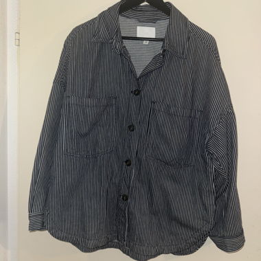 Gestreiftes Overshirt H&M Grösse M