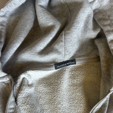 grey Brandy Melville zipper