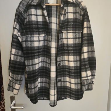 Karierte, leichte Jacke