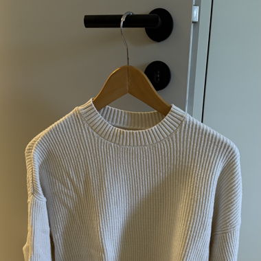 Pull blanc 