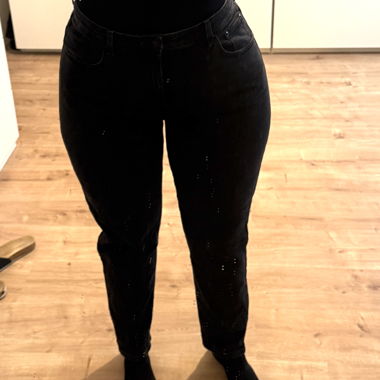 Black Mom Jeans