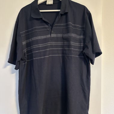 blue comfy shirt