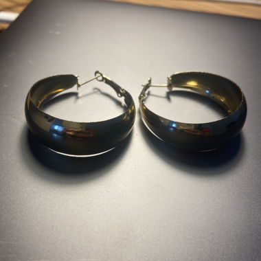 Gold Hoop Earrings