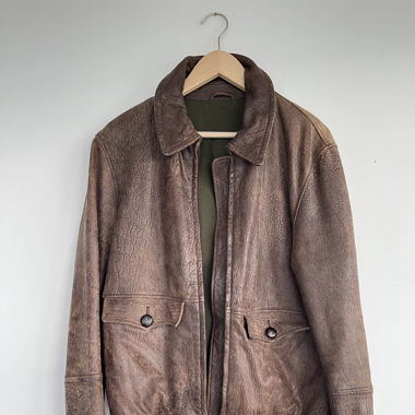 Lederjacke Vintage