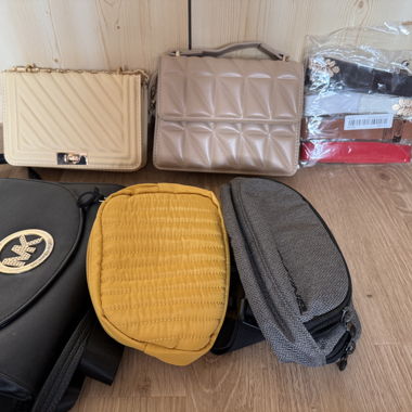 Set de sacs bandoulière matelassés