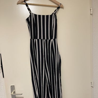 Combi short rayée 