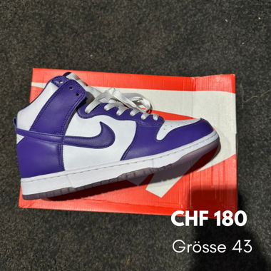 Nike Dunk High Purple 2021