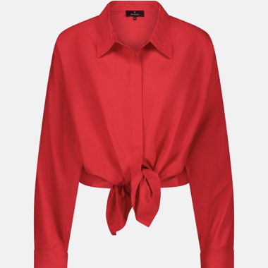 Rotes Blusen-Highlight von Monari
