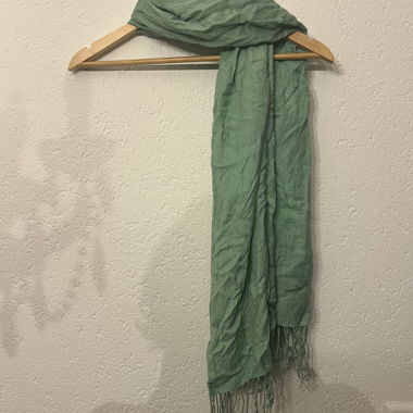 Foulard vert léger