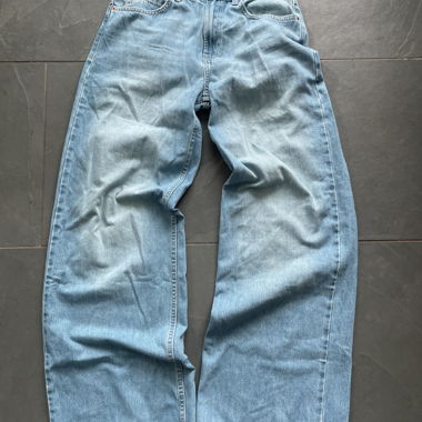 Jeans baggy blu