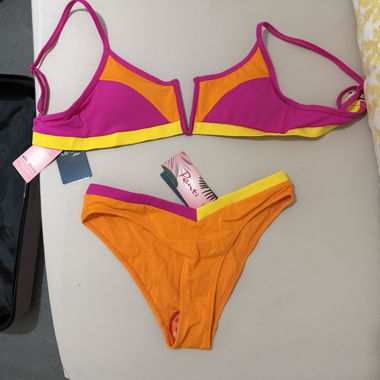 Colorful Bikini Set Gr. 36