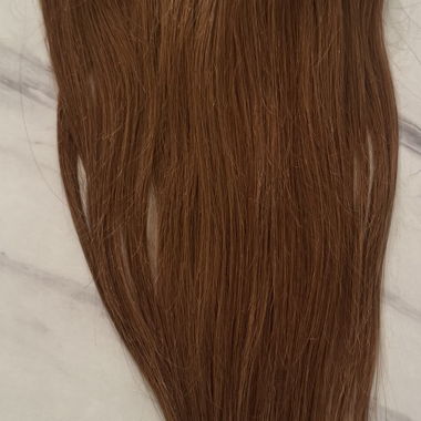 Estensione capelli bionda con clip