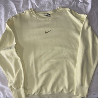 Nike Sweatshirt hellgelb