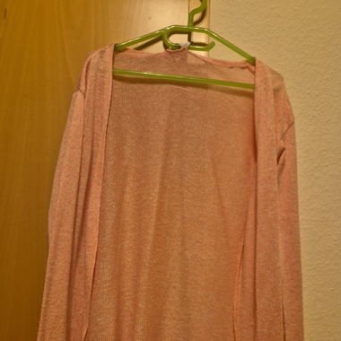 Pinke, dünne Jacke