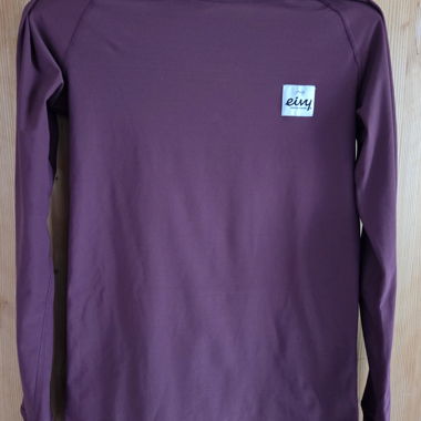 Longsleeve funzionale donna Eivy XS bordeaux