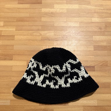 Bucket Hat aus Strick
