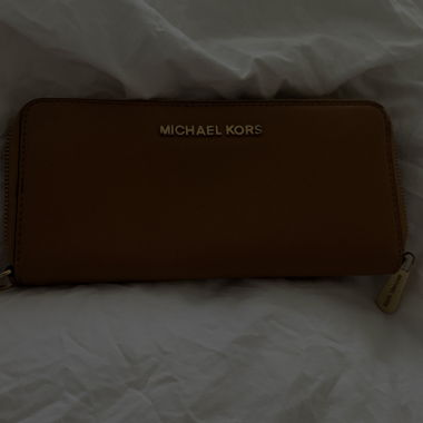 Braunes Michael-Kors-Portemonnaie