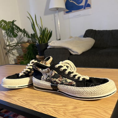 Stoffschuhe
