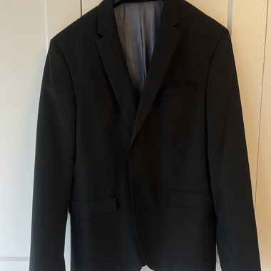 Blazer uomo ZARA blu scuro taglia 52 slimfit