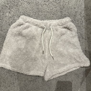 Shorts aus Kunstfell 