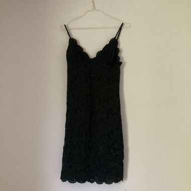 Black Lace Dress AMISU