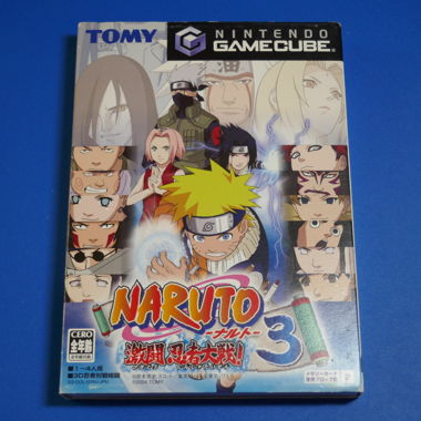 Naruto 3 & VIP - Nintendo GameCube / R12053