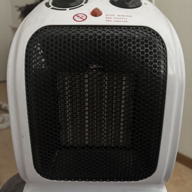 White Ceramic Heater Fan