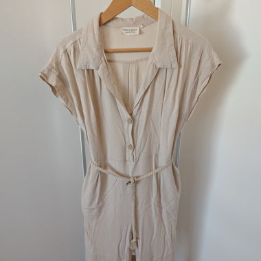 One-piece Linen Jumpsuit