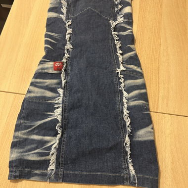 Abito in denim Miss Sixty Y2K – stile corsetto (Taglia S)