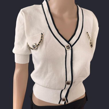 Cardigan elegante di lusso 