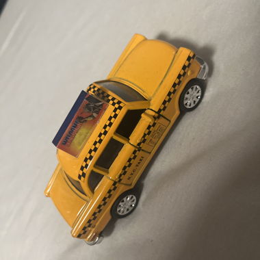 Yellow Miniature Taxi