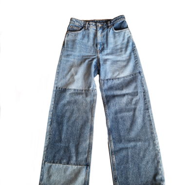 Jeans denim blu