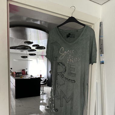 Soccx extra Long Shirt oder Kleid gr M