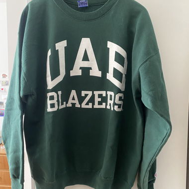 Champion UAB Blazers Sweatshirt green L