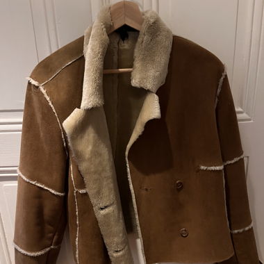 Veste fausse fourrure