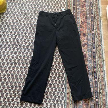 Pantalon de costume Bershka noir Wide Fit taille EUR 38