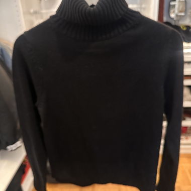 Black Turtleneck Sweater