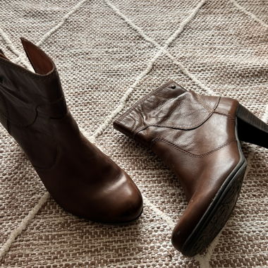 Stivaletti in pelle marrone Pikolinos vintage