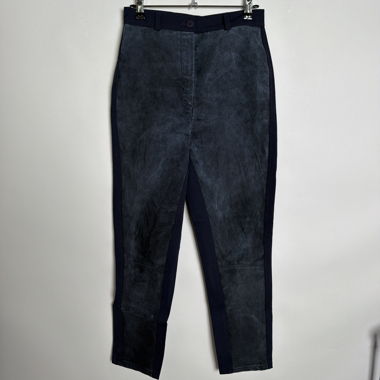 Dark navy trousers
